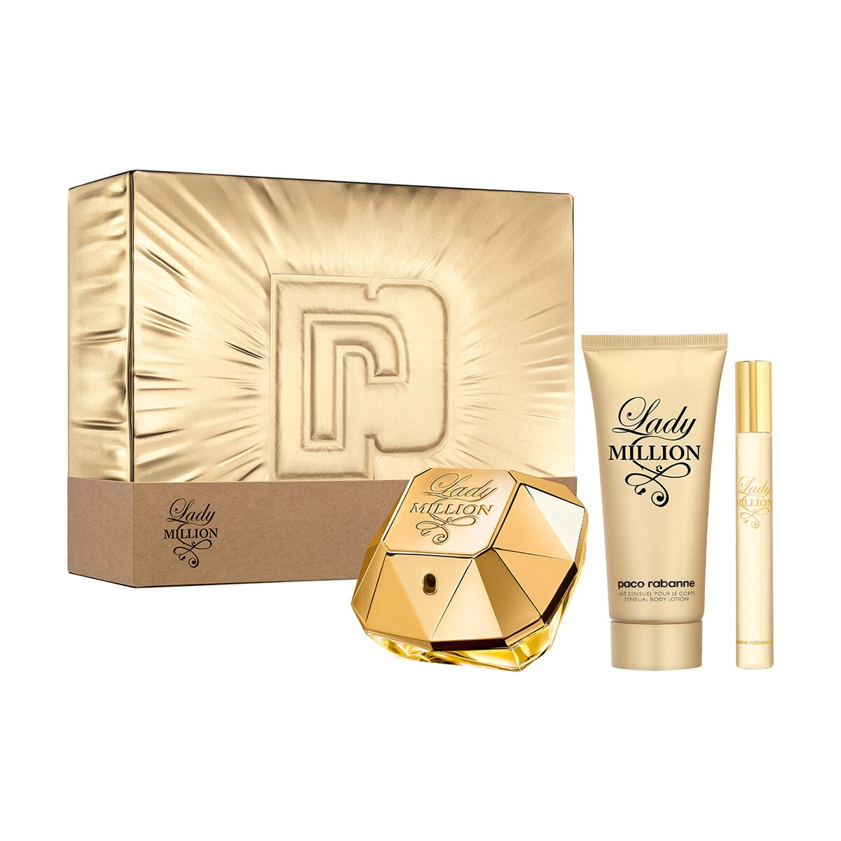 SET LADY MILLION PACO RABANNE